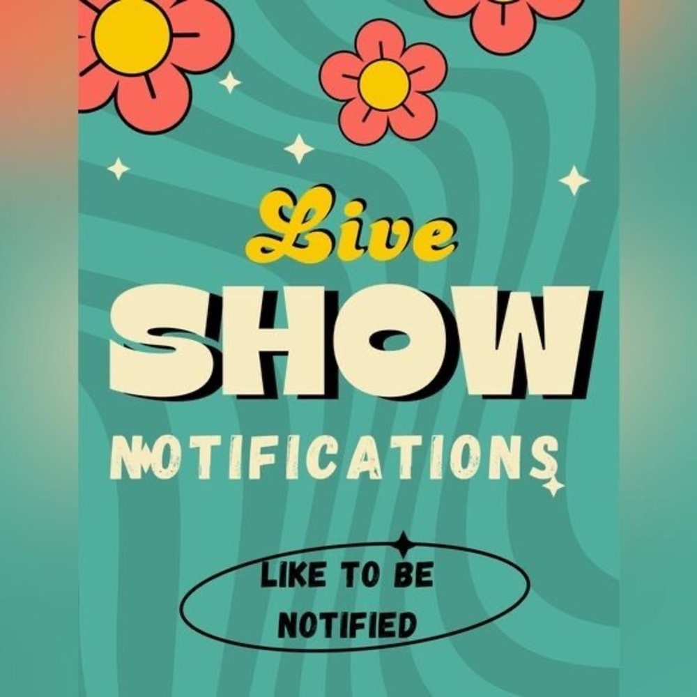 LIKE this post to get notified when I go LIVE